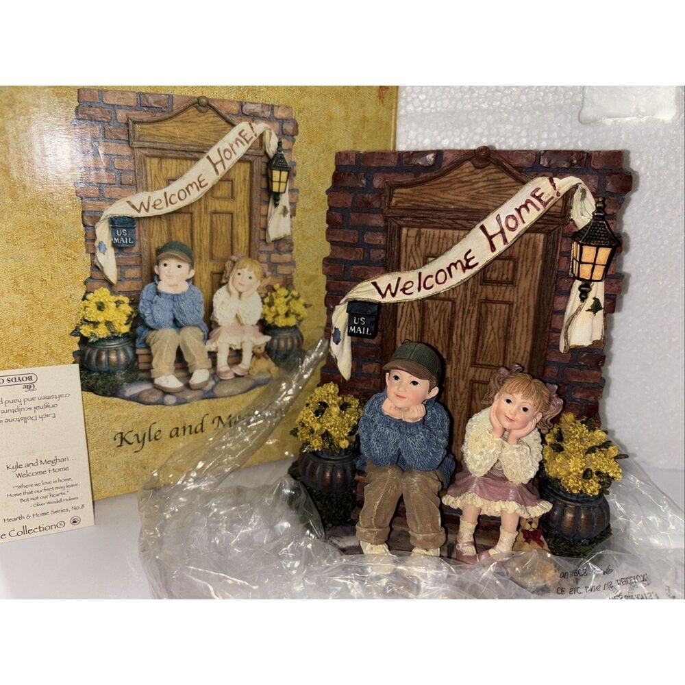 Boyd’s Collection Yesterday’s Child Dollstone Kyle & Meghan “Welcome Home”